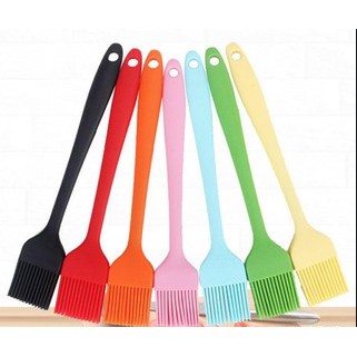 Cọ Silicon Quét Dầu, Ướp Gia VỊ cọ 25 cm  (Loại Cán Đúc Liền) - Chổi Silicone Phết Bơ Làm Bánh