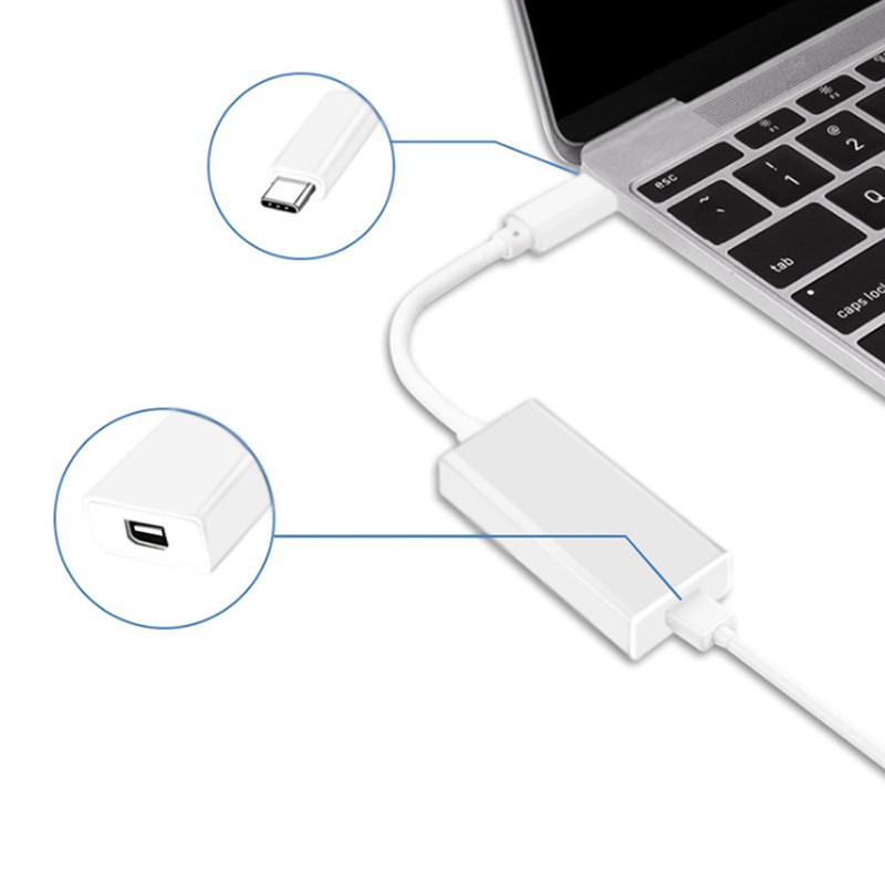 Cáp Chuyển Đổi Thunderbolt 3 Usb 3.1 Sang Thunderbolt 2 Cho Windows Mac Os Bh