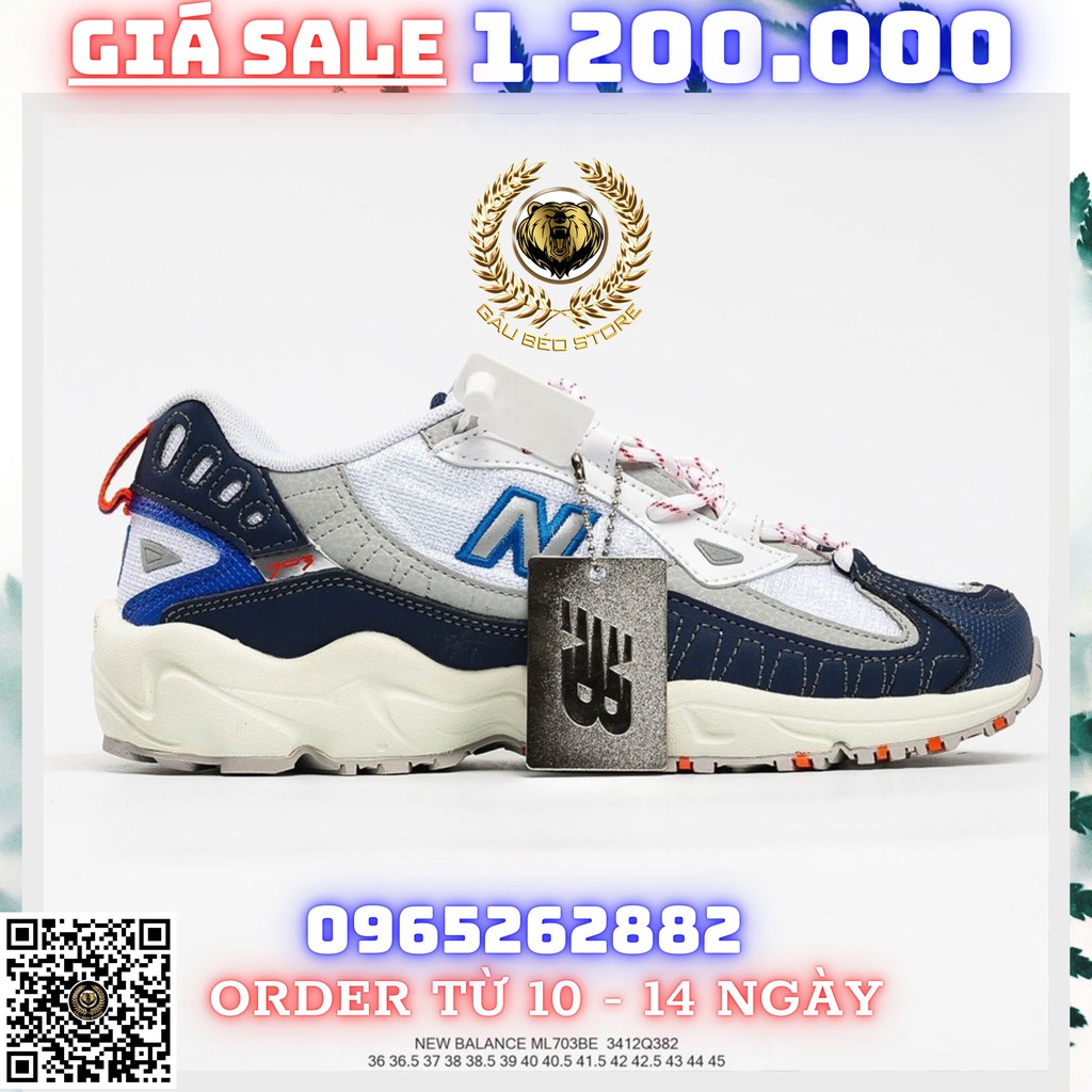Giày Outlet Sneaker _New Balance 703 MSP:  PHONG CÁCH ORDER + FREESHIP ➡️ gaubeostore.shop