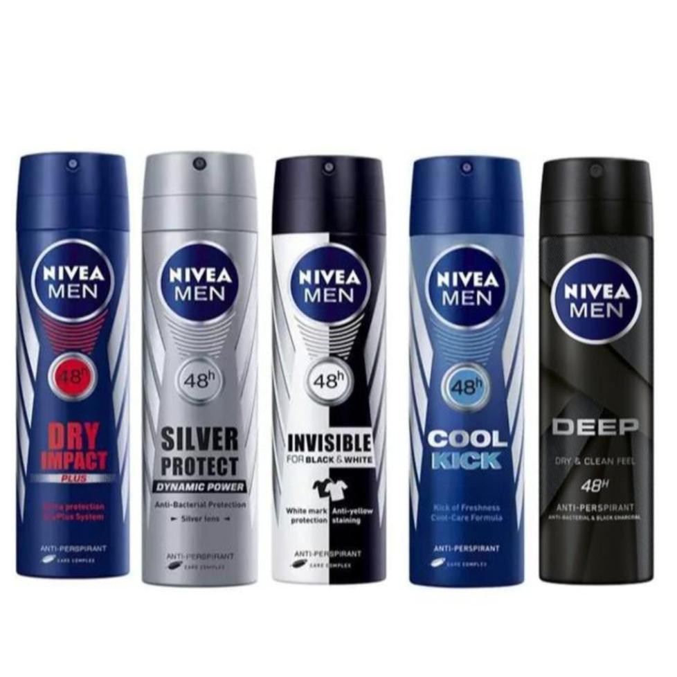Xịt Khử Mùi nivea For Men 150ml