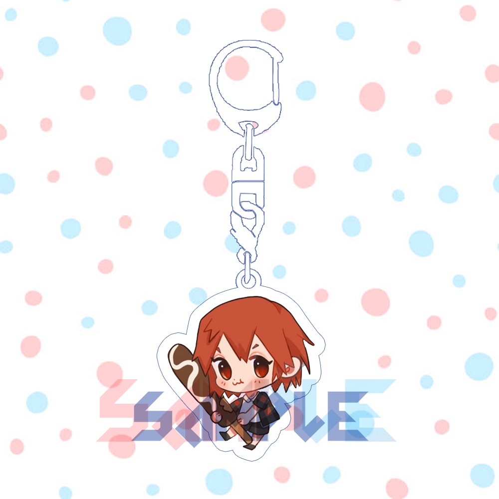 ( ĐỒ ĂN ) Móc khóa BOKU NO HERO ACADEMIA HỌC VIỆN ANH HÙNG anime chibi mica trong acrylic