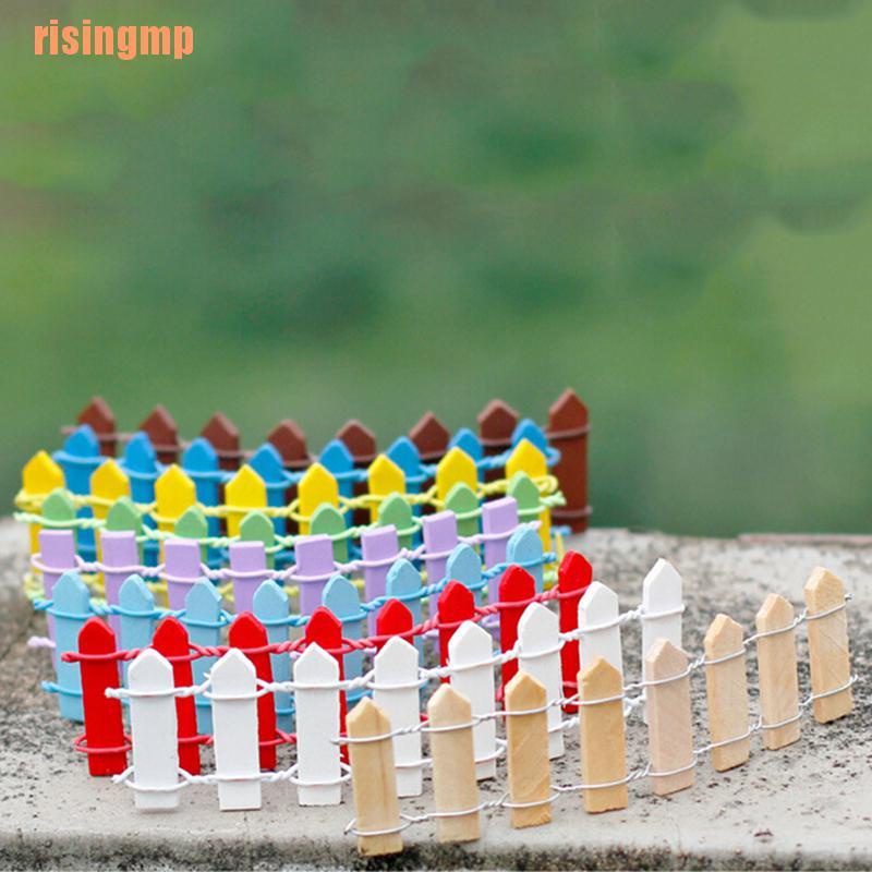 Hàng Rào Gỗ Mini Trang Trí Phong Cảnh