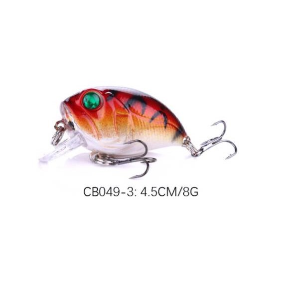 Mồi ruồi giả có bi siêu đưpj dài 4.5cm, nặng 8g đồ câu FISHING_HD