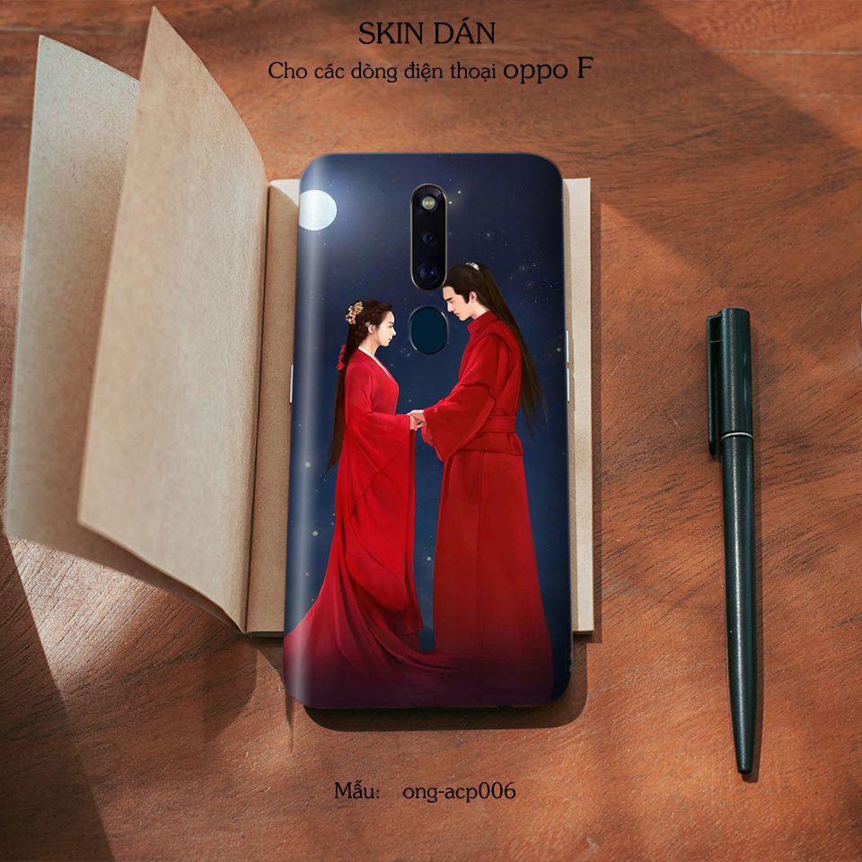 Miếng dán skin cho các dòng điện thoại Oppo R5 - R7 - R7s - R9s - R11 in hình đa dạng theo yêu cầu