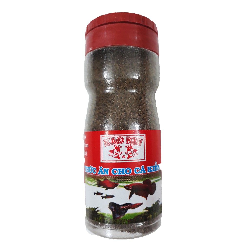 Hũ Cám Cá KaoKui Nhỏ 50g (Hạt Mịn) - Thức Ăn Cá Cảnh [KAOKUI NHỎ MỊN]