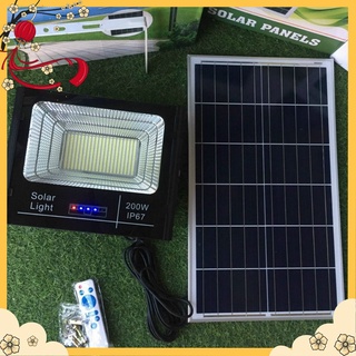 Đèn năng lượng mặt trời 200w chính hãng dt