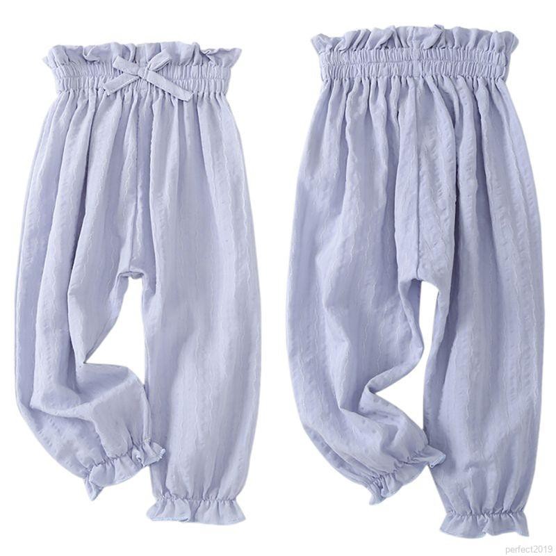 Quần dài cotton chống muỗi cho bé