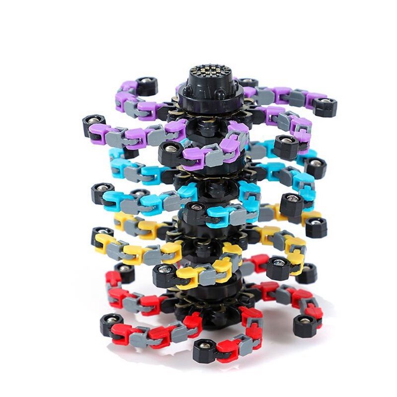 Con quay spinner hồi chuyển quay 360° tạo hình robot biến hình sáng tạo cho bé