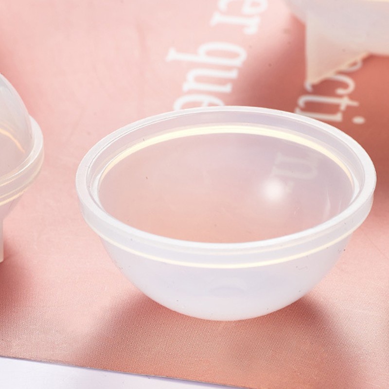 Khuôn Làm Xà Phòng / Trang Sức Hình Cầu Bằng Nhựa Epoxy Diy