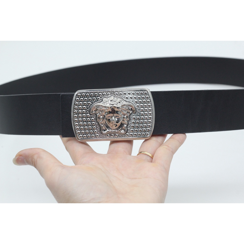 Dây Thắt Lưng Dây Nịt Nam Da Bò Vachetta Nhập Khẩu Cao Cấp Nguyên Tấm Siêu Bền Kèm Khóa Xịn Không Gỉ, BH 12 Tháng