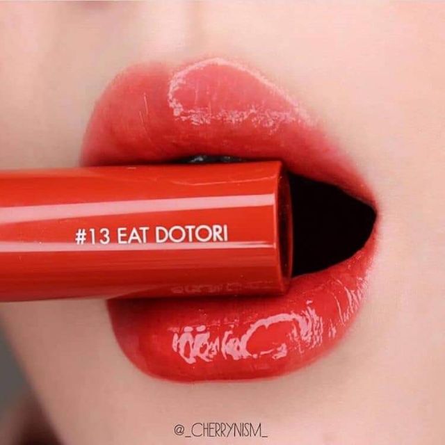 SON ROMAND JUICY LASTING TINT MÀU13 Eat Dotori: đỏ gạch pha nâu