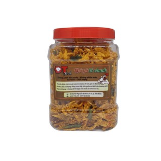 Khô gà lá chanh loại 1 ngon từng sợi thịt 500g