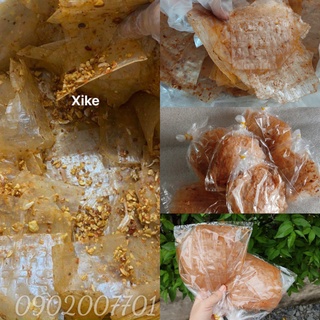 1 Gói Bánh tráng muối nhuyễn xì ke, bánh tráng xì ke - Bánh Tráng Muối Tỏi Nhuyễn Cay - Bánh Tráng Nghệ Sĩ
