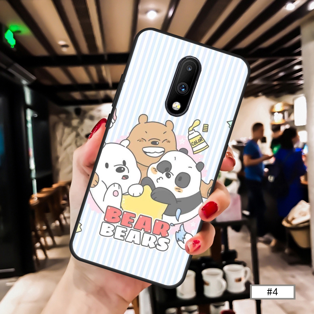Ốp điện thoại mềm in hình gấu hoạt hình cho ONEPLUS 6 ONEPLUS 6T 1+6 1+7 1+7 PRO 1+7T 1+7T PRO