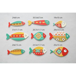 Tranh cá dán tường 3D - Cá Decor trang trí