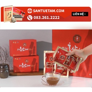 nước hồng sâm💖FREESHIP💖hộp 30 gói nước hồng sâm hàn quốc TUETAMSAM6HG1 phân phối chính thức