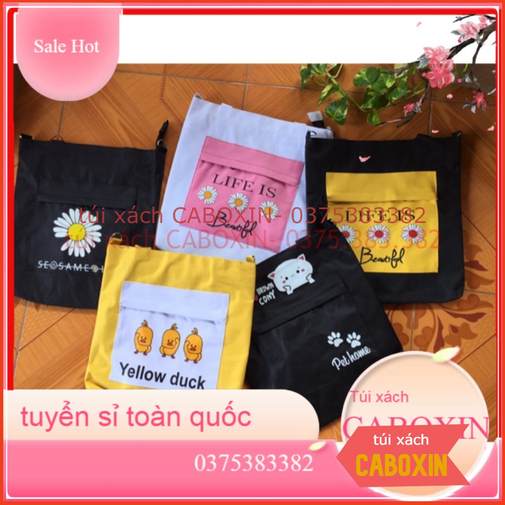 Túi tote đeo chéo -CABOXIN tuyển sỉ toàn quốc
