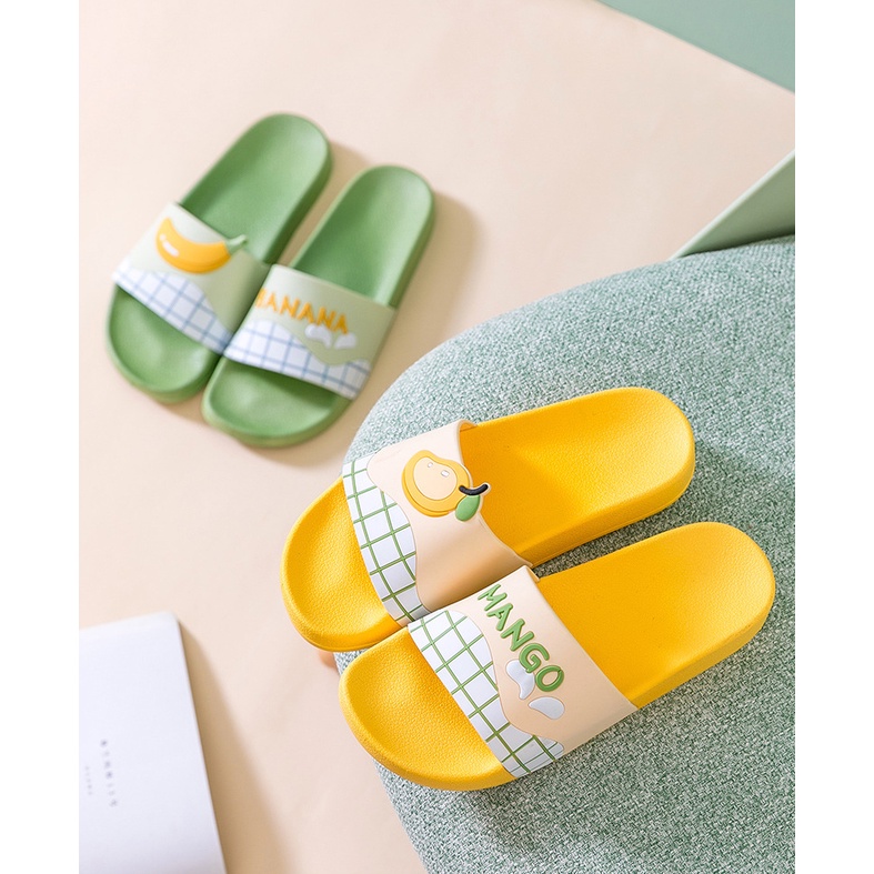 Dép lê hoa quả coule đi đôi cặp ( có size dép từ 36-45 )