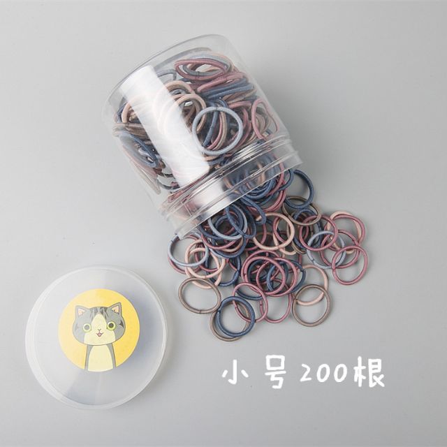 100 cái cột tóc cho bé đủ màu một kiểu