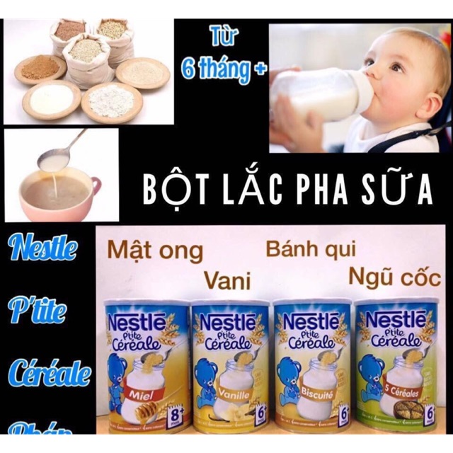 Bột lắc sữa NESTLE