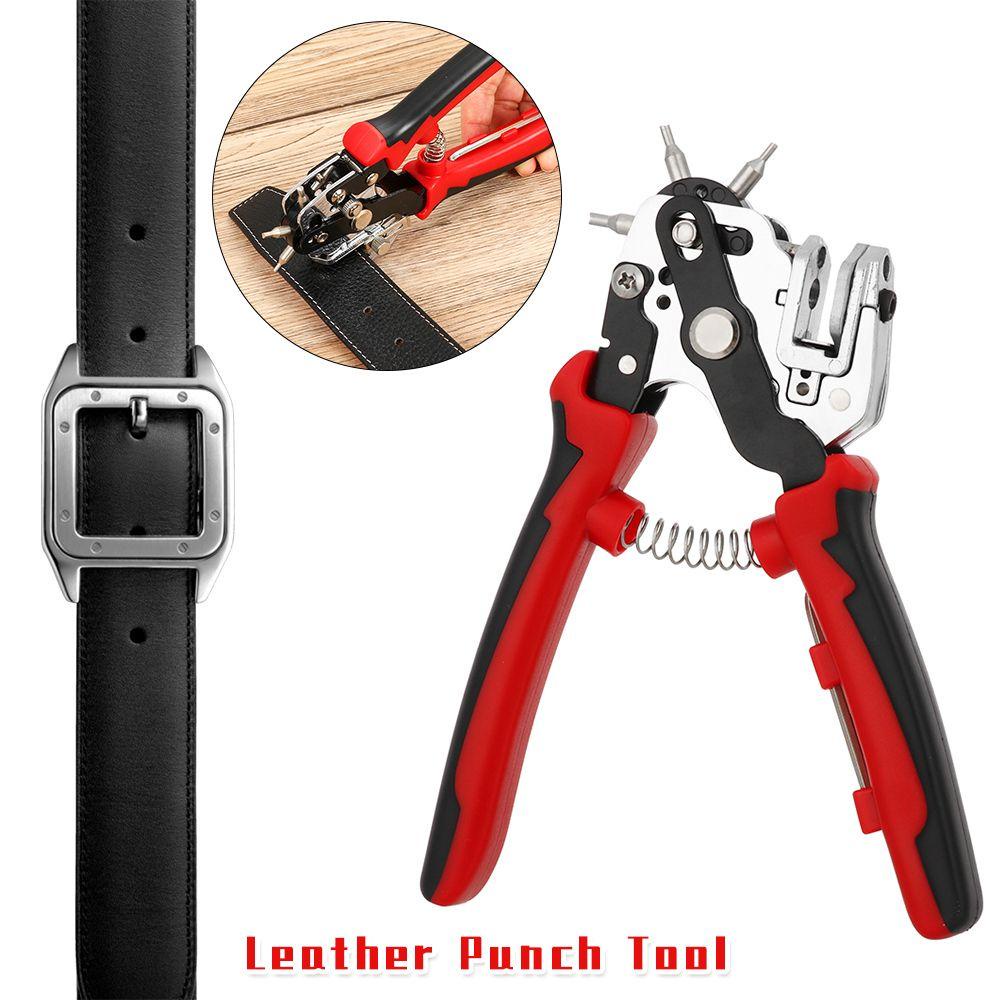 Dụng Cụ Đục Lỗ Dây Da/Dây Đồng Hồ Màu Cầu Vồng DIY