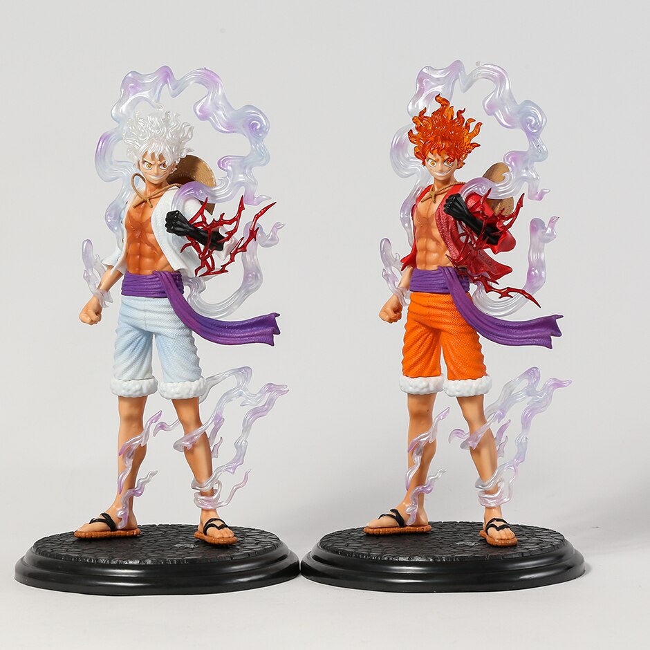 Mô Hình One Piece Luffy Gear 5 Nika Mới Nhất Màu Trắng Đỏ Cao 21cm - Mô Hình Anime Cao Cấp Có Bảo Hành