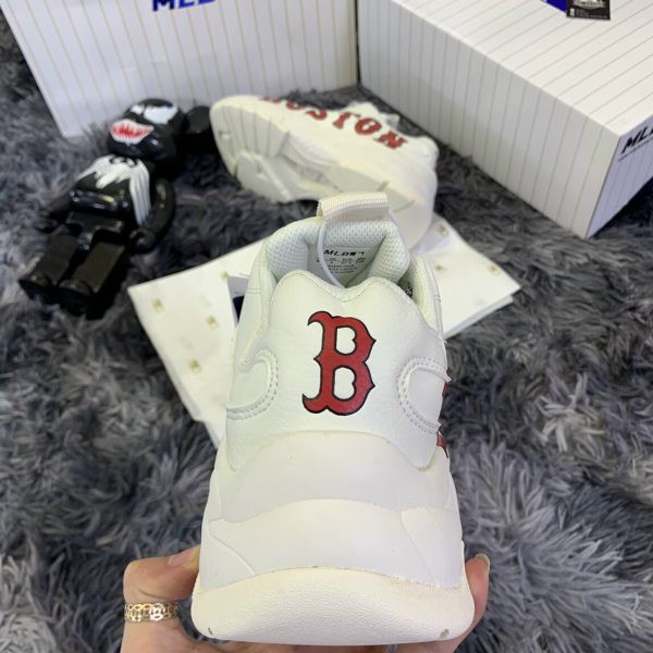 Giày Sneaker MLB Boston Nữ Đế 2 Lớp, Giày MLB Boston Tăng Chiều Cao 4cm Hàng Cao Cấp Full Box | BigBuy360 - bigbuy360.vn