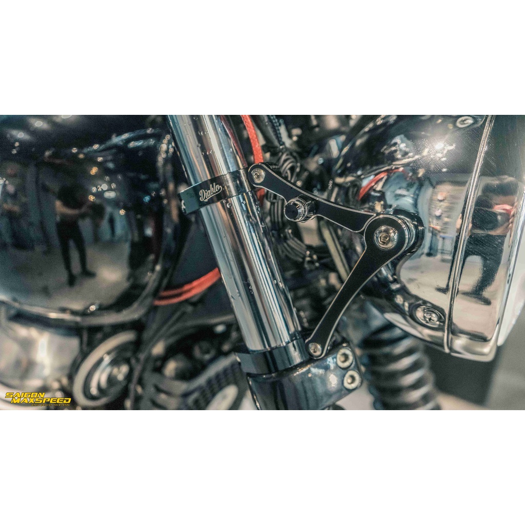 Pat Kẹp Phuộc Diablo Royal Enfield / Rebel