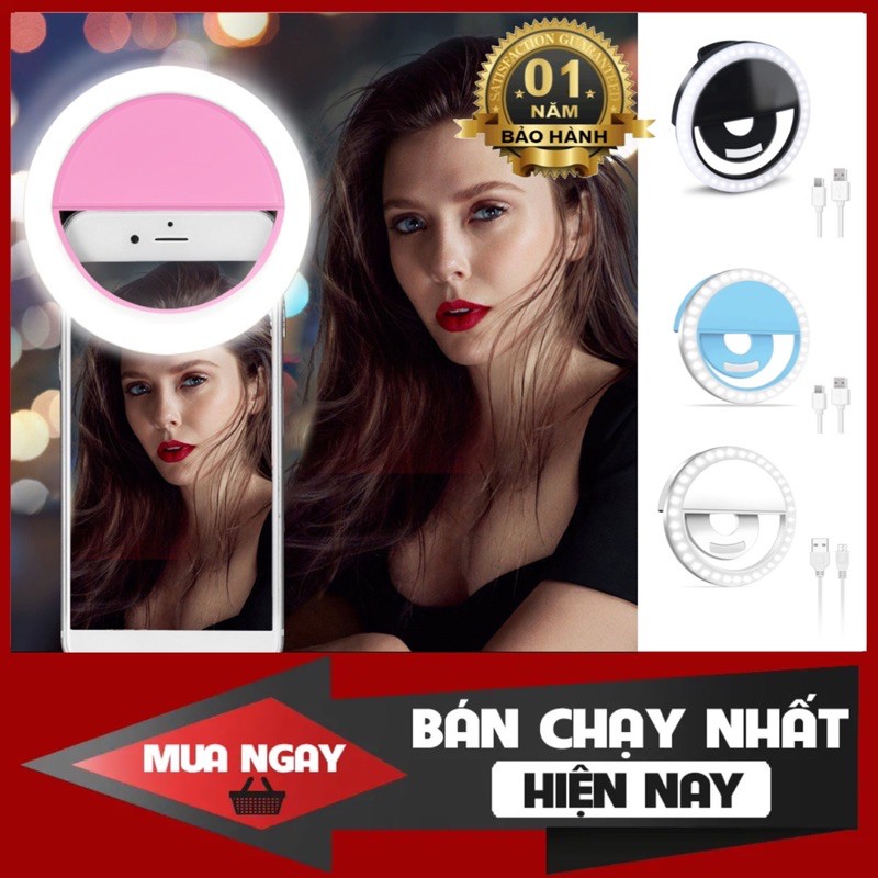 Đèn LED Selfie tạo ánh sáng mịn khi chụp ảnh