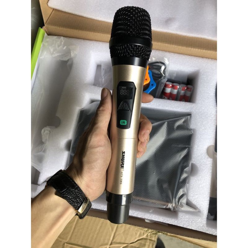 MICRO KHÔNG DÂY SHURE ATX-300S MỚI 2020