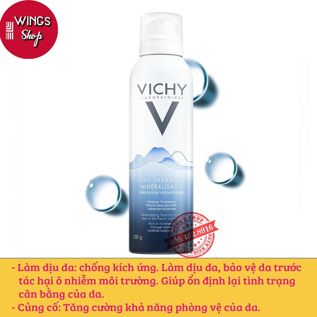 Nước Xịt Khoáng Dưỡng Da Vichy Mineralizing Thermal Water 150ml-300ml | BigBuy360 - bigbuy360.vn