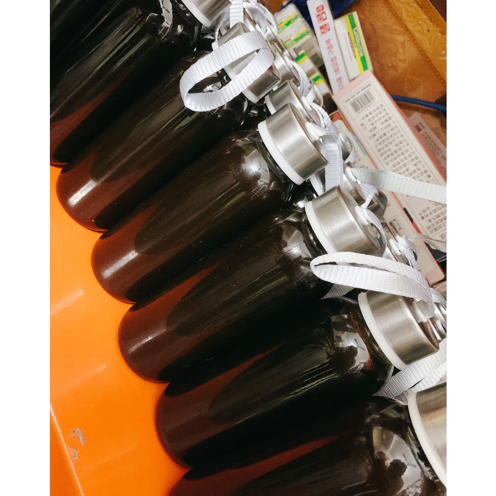 Siro Thảo Mộc Quất Húng Chanh Đường Phèn Mật Mía Kết Tinh 350ml