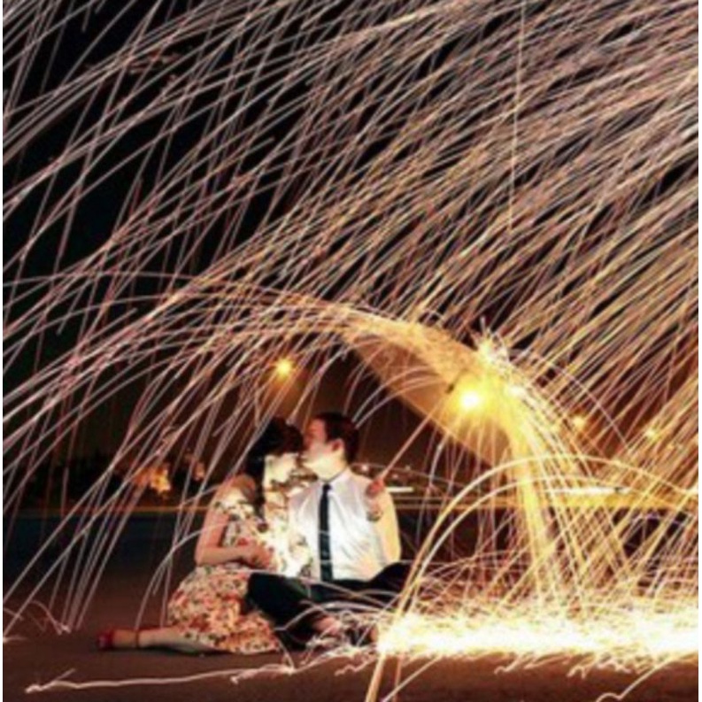 Bùi nhùi thép steel wool 1 cuộn 2,3kg loại dày, dài ~ 25m hàng chất lượng