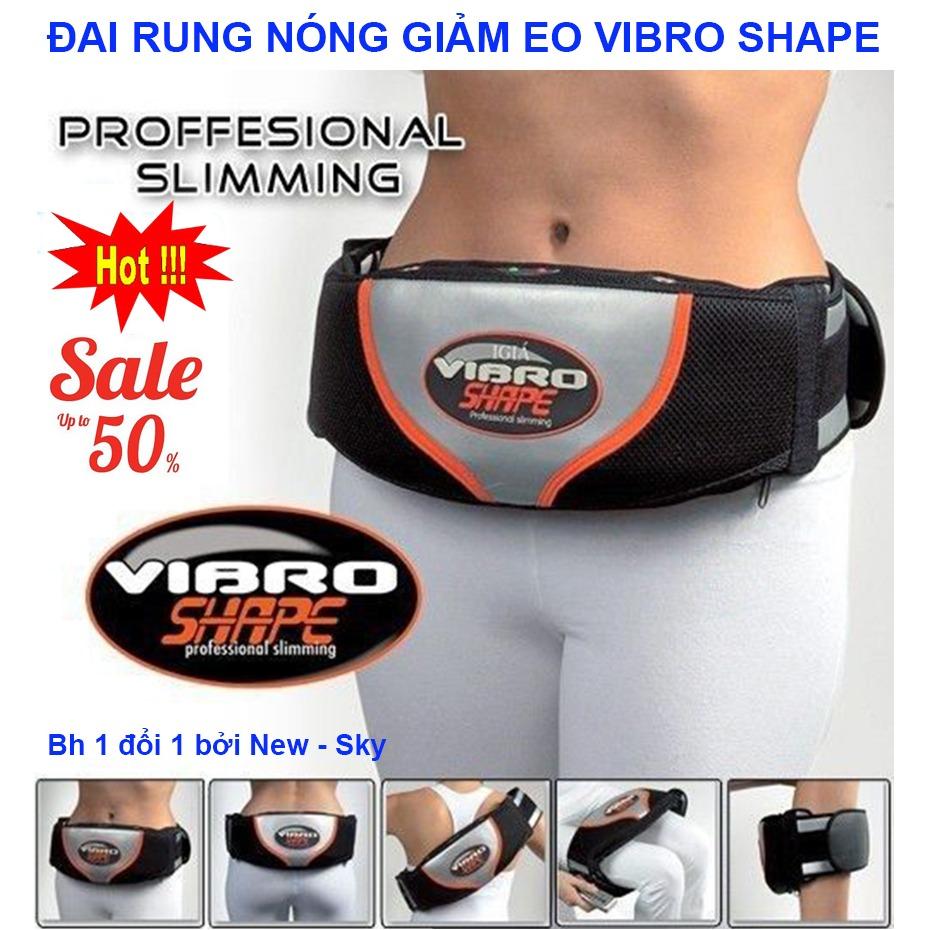 Đai Massage Bụng Hàn Quốc Máy Massage Nóng Và Rung Tan Mỡ Bụng Vibro Shape Hiện Đại - Bảo Hành 12 Tháng