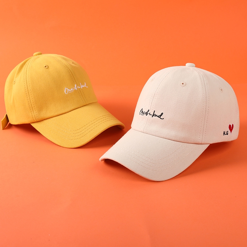 Nón Lưỡi Trai LINJW Họa Tiết Thêu Màu Trơn Cho Cả Nam Và Nữ 2020