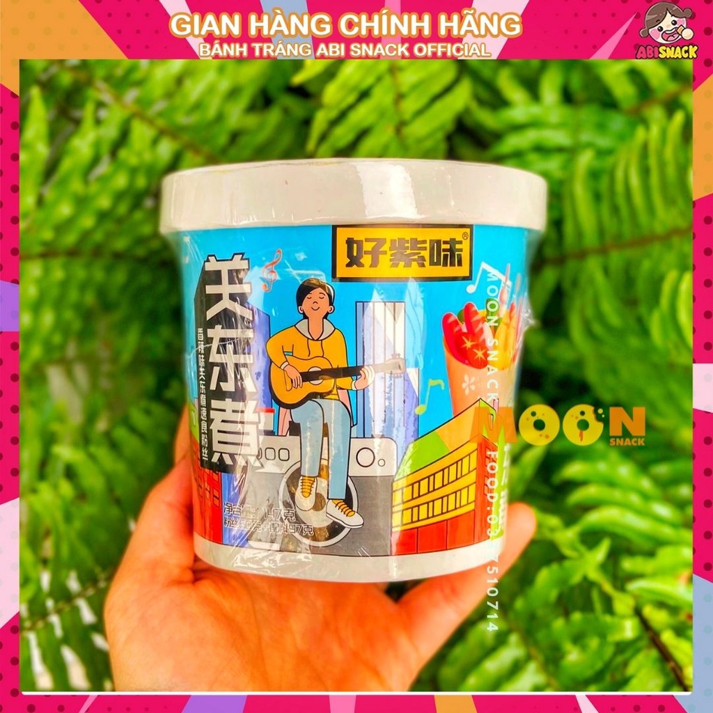 Lẩu Cốc Thập Cẩm Viên Hải Sản Chàng Trai Cầm Cây Đàn hộp giấy 147g
