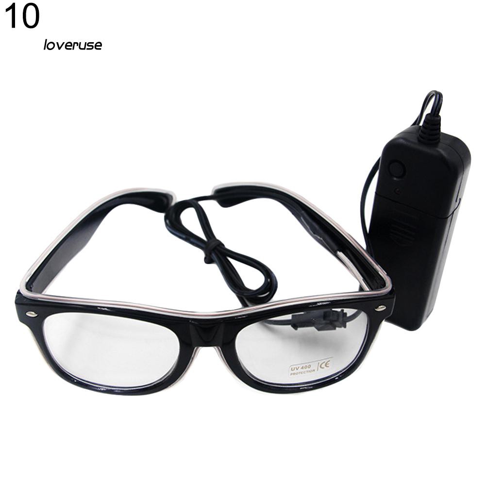 Kính mát có đèn LED phát sáng thời trang cho các buổi tiệc