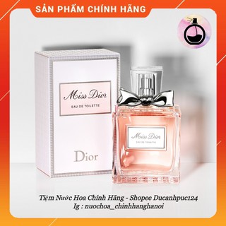Nước Hoa Nữ 𝐌𝐢𝐬𝐬 𝐃𝐢𝐨𝐫 𝐄𝐃𝐓 .Rất thích hợp dành cho các nàng thích Phong cách Thanh lịch , Sang trọng và Nữ tính 10ml