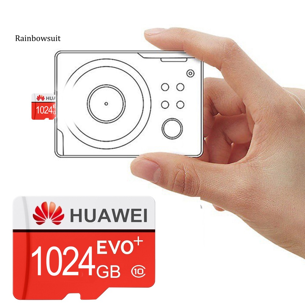 Thẻ Nhớ Micro Sd Tf Cho Điện Thoại Huawei Evo 512gb/1tb