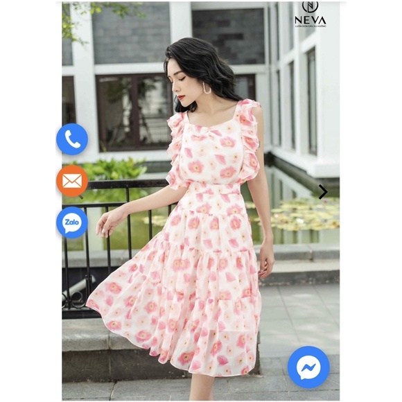 NEVA newtag set áo và váy xoè size M/L  nguyên tag