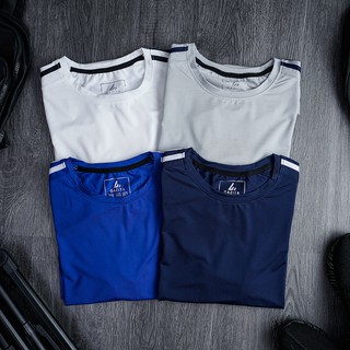 ÁO THỂ THAO NAM CHẤT THUN LẠNH (XÁM) (DILU)