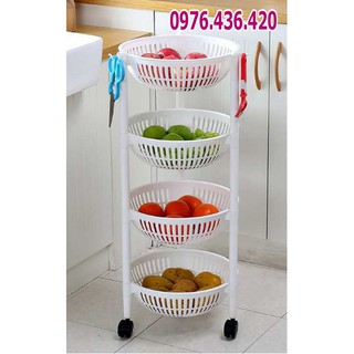 Kệ 3 tầng tròn