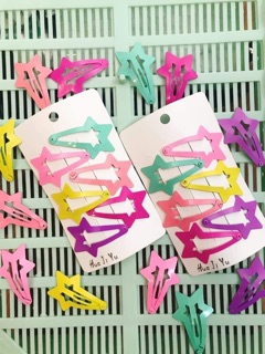 Kẹp tóc mái Hàn Quốc (set 6) siêu cute