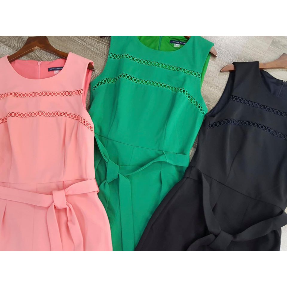 Bộ Jumpsuit 3 màu phối viền ren - hàng dư xịn