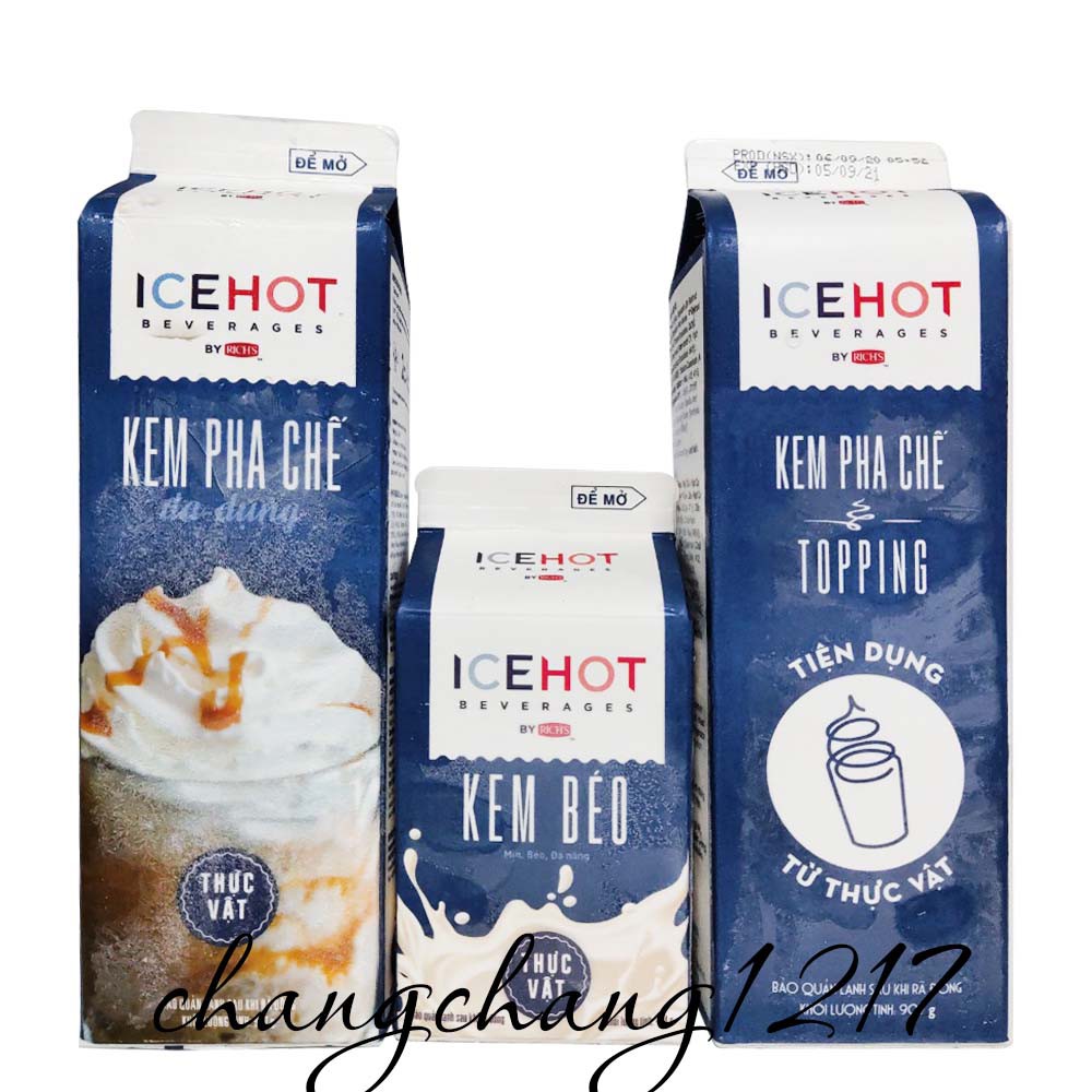 [Mã 77FMCGSALE1 giảm 10% đơn 250K] Kem Béo Thực Vật Rich Base On Top