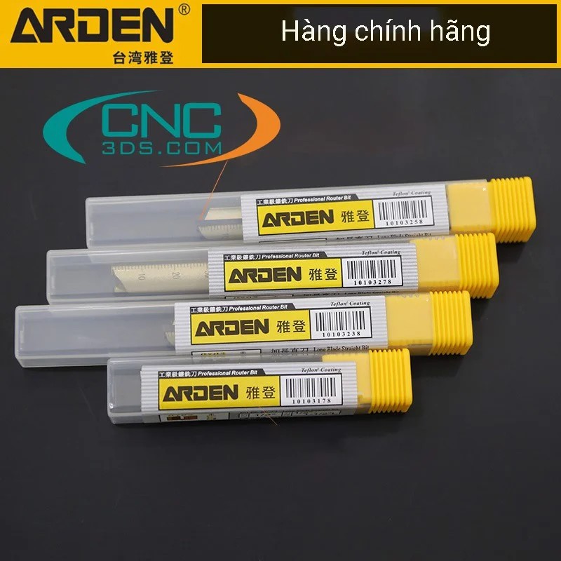 Mũi phay gỗ thẳng cnc, Dao cắt phá thô ARDEN,  Mũi soi lấy nền ARDEN