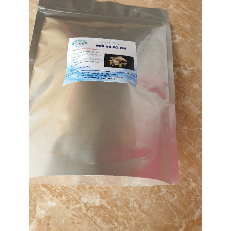 1kg Mồi xả câu rô phi, cá NT