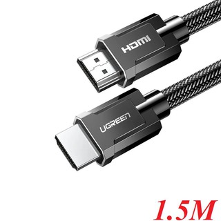 Ugreen 70320 1.5m cáp hdmi 2.1 8k 60hz 4k 120hz cao cấp màu đen hd135