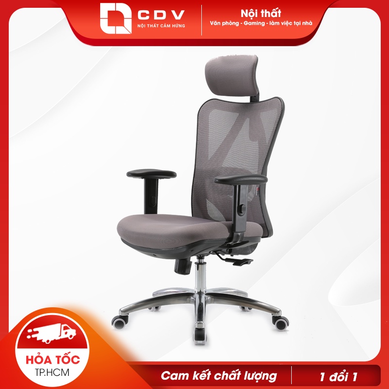 [HÀNG CHÍNH HÃNG] SIHOO M18 - Ghế công thái học Ergonomic, đỡ thắt lưng nâng hạ, điều chỉnh cột sống