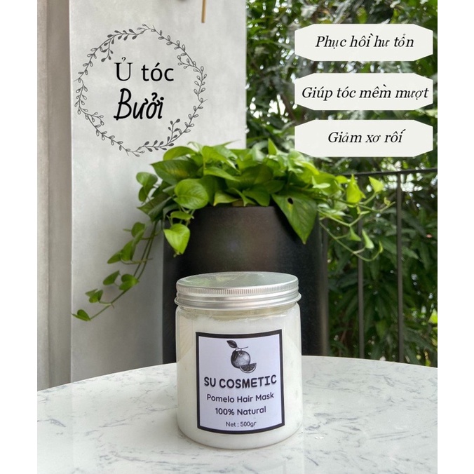 Ủ TÓC BƯỞI LÔ HỘI  ‍♀️ Dầu Xả Thảo Dược Thiên Nhiên GIÚP TÓC MỀM MẠI